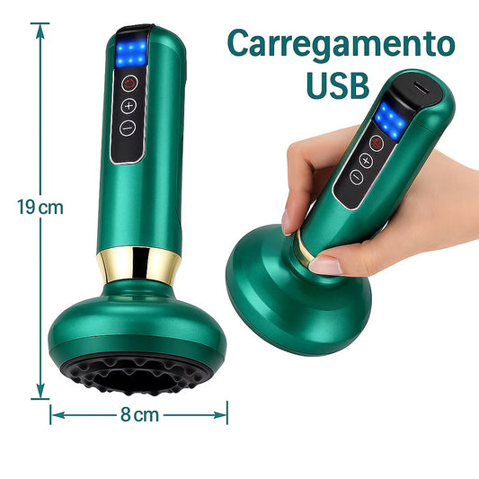 MASSAGEADOR ELÉTRICO COM VENTOSAS